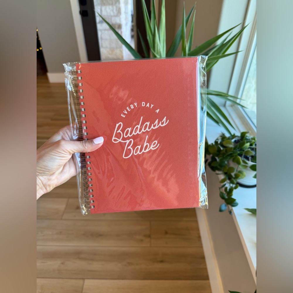 🌻 2/$20 "Every Day a Badass Babe" Spiral Notebook - Picture 5 of 6